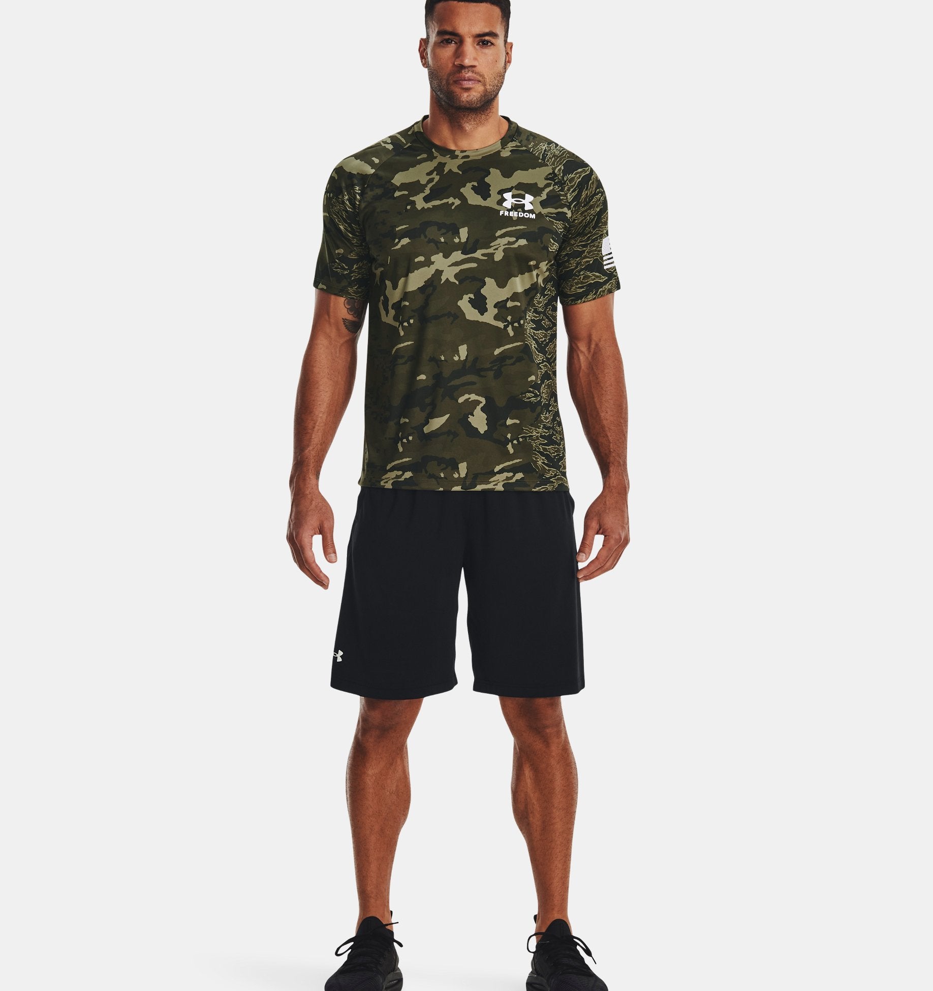 Under Armour UA Freedom Tech Camo Short Sleeve 1377055 - Newest Arrivals